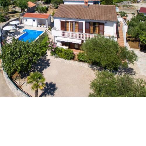 ADRIA-Holiday House with a beautiful pool in Krk