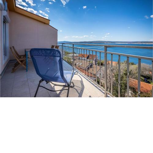 Amazing apartment in Dramalj with WiFi and 1 Bedrooms