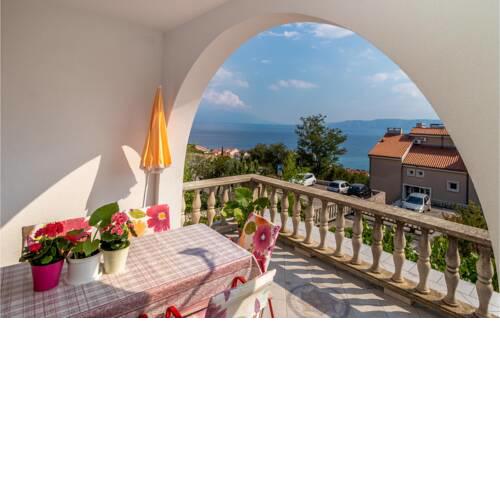 Amazing apartment in Novi Vinodolski with WiFi and 3 Bedrooms