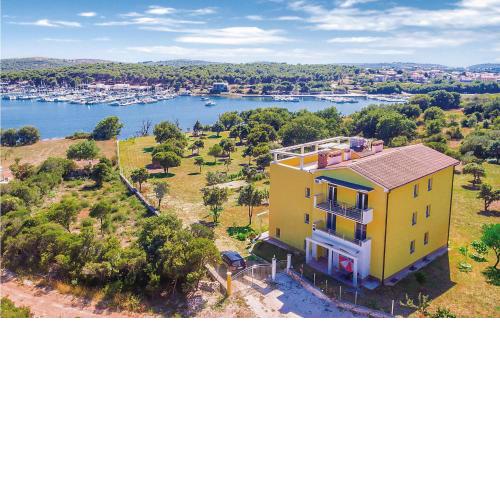 Amazing apartment in Pomer with 1 Bedrooms