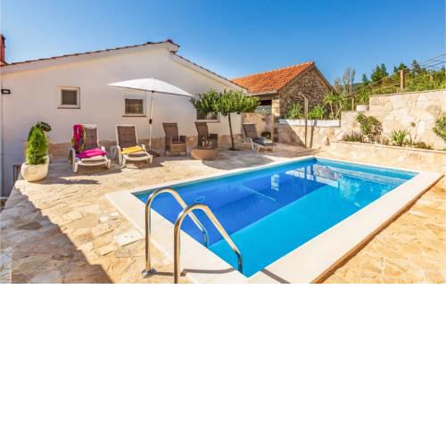 Amazing home in Desne w/ Outdoor swimming pool and 1 Bedrooms