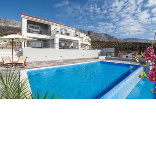 Amazing home in Kucine w/ Outdoor swimming pool, WiFi and 4 Bedrooms