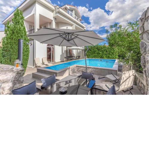 Amazing home in Veprinac with 3 Bedrooms