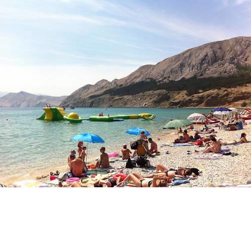 Apartment in Baška with terrace, air conditioning, Wi-Fi (182-1)