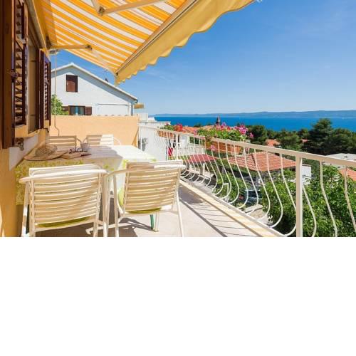 Apartment in Bol with sea view, terrace, air conditioning, Wi-Fi (155-1)
