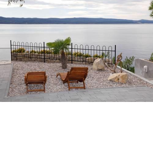 Apartment in Brela with sea view, terrace, air conditioning, Wi-Fi (3524-2)