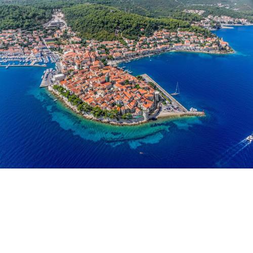 Apartment in Karbuni with sea view, terrace, air conditioning, W-LAN 3609-4