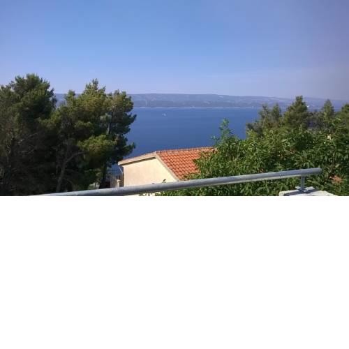 Apartment in Lokva Rogoznica with sea view, balcony, air conditioning, WiFi (3336-1)
