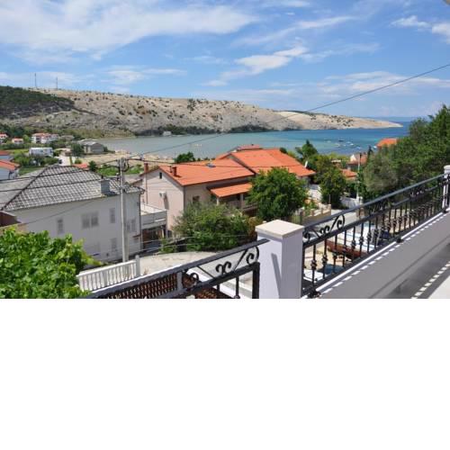 Apartment in Lopar with sea view, balcony, air conditioning, Wi-Fi (3614-4)