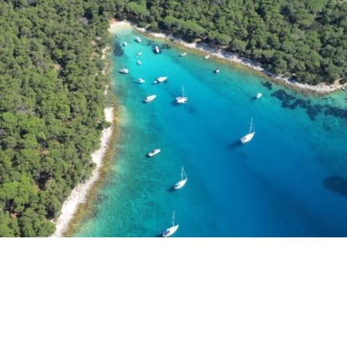 Apartment in Mali Lošinj with Seaview, Balcony, Air condition, WIFI (3622-1)