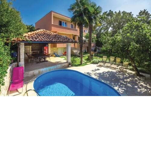 Apartment in Njivice with sea view, balcony, air conditioning, WiFi (4930-1)