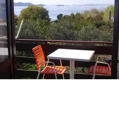 Apartment in Pakoštane with sea view, balcony, air conditioning, WiFi (3680-1)