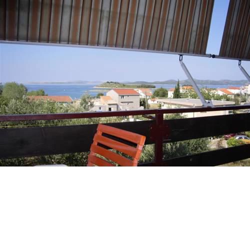 Apartment in Pakoštane with sea view, balcony, air conditioning, WiFi (3680-2)