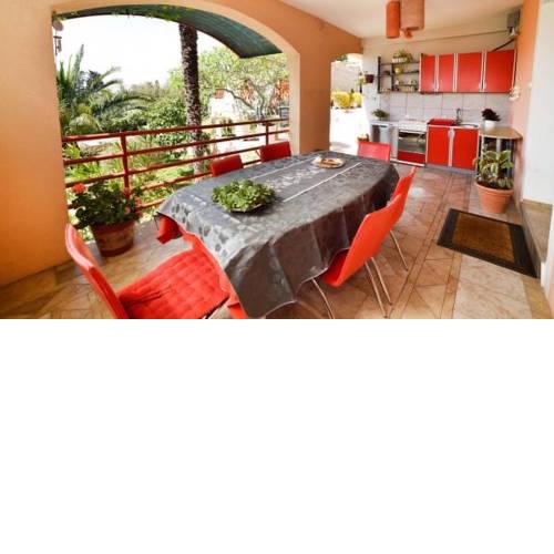 Apartment in Pakoštane with sea view, terrace, air conditioning, Wi-Fi (3476-3)
