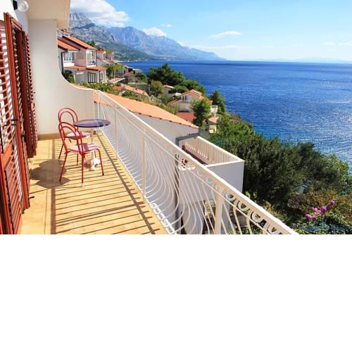 Apartment in Pisak with sea view, balcony, air conditioning, Wi-Fi (4722-4)