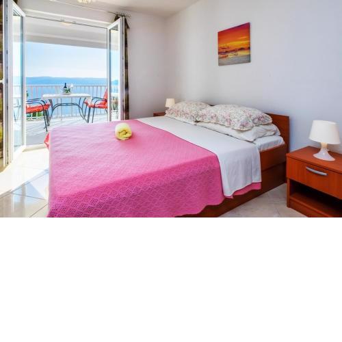Apartment in Pisak with sea view, balcony, air conditioning, WiFi 90-6