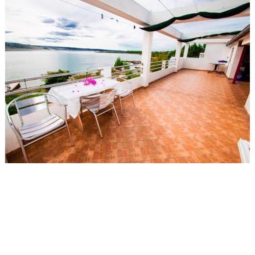 Apartment in Seline with sea view, terrace, air conditioning, W-LAN 4209-3