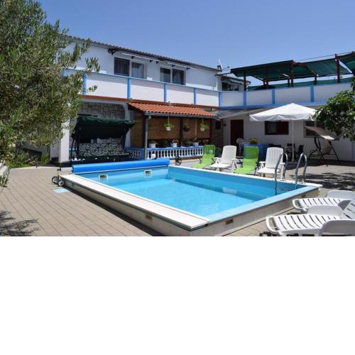 Apartment in Tribunj with sea view, balcony, air conditioning, W-LAN 5034-2