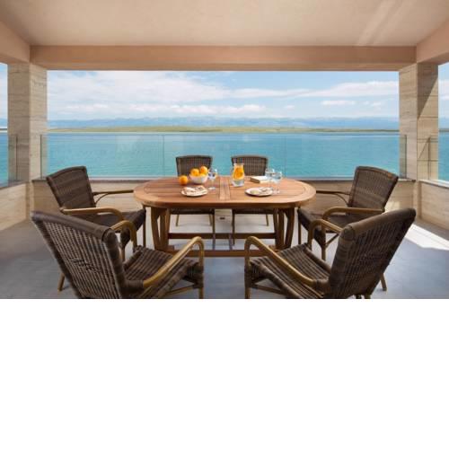 Apartment in Vir with sea view, terrace, air conditioning, Wi-Fi (4583-4)