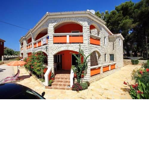 Apartment in Vir with sea view, terrace, air conditioning, Wi-Fi (4595-5)
