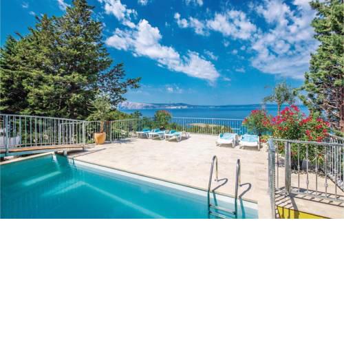 Apartment Klenovica with Sea View I
