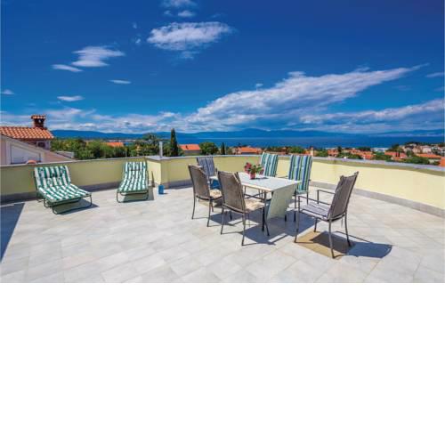 Apartment Malinska with Sea View II