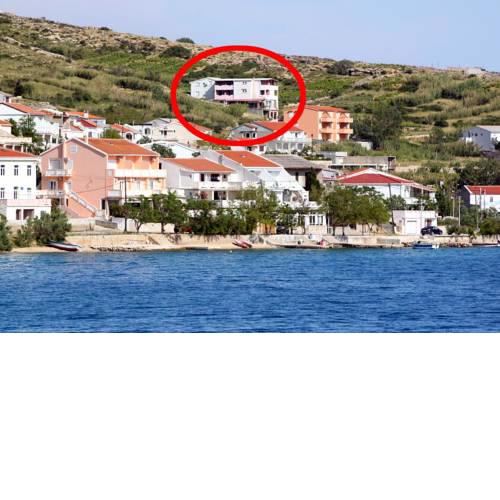 Apartment Metajna 6369b