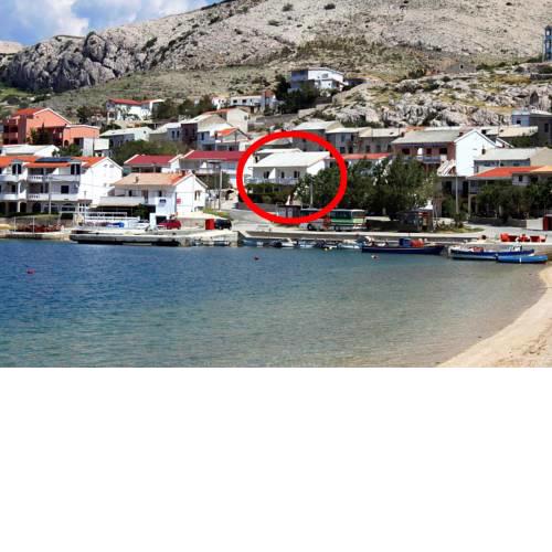 Apartment Metajna 6498d