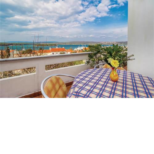 Apartment Punat with Sea View V