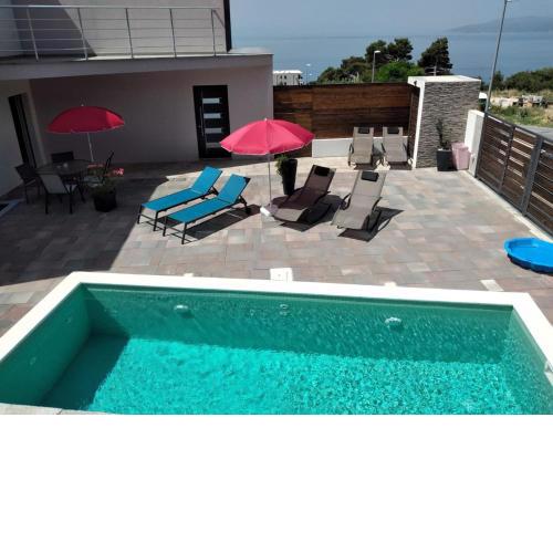 Apartment San apartment in Makarska, sea view