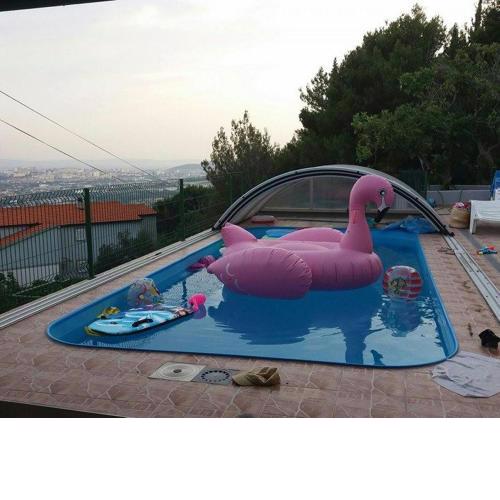 Apartment with private pool, and playground