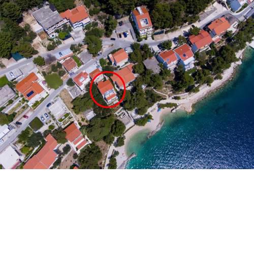 Apartments by the sea Brela, Makarska - 13052