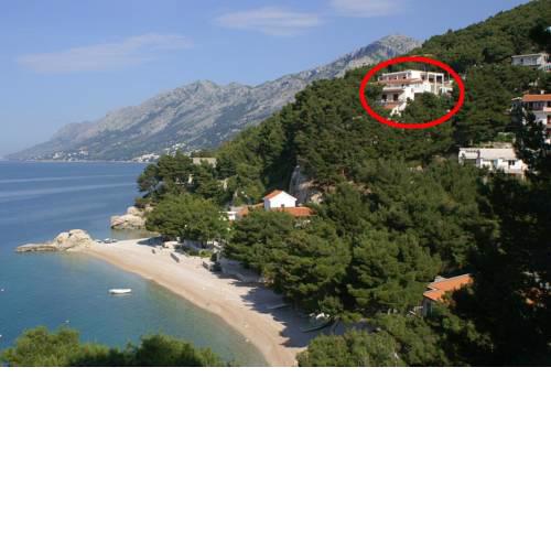 Apartments by the sea Brela, Makarska - 6688