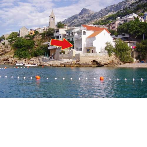 Apartments by the sea Pisak, Omis - 1003