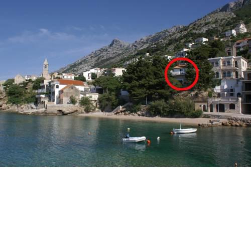 Apartments by the sea Pisak, Omis - 17056
