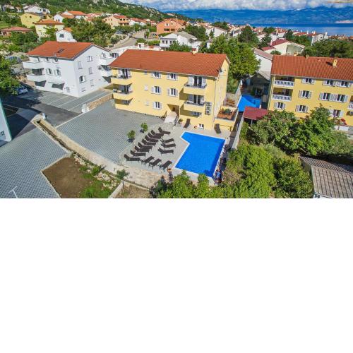 Apartments with a swimming pool Baska, Krk - 18780