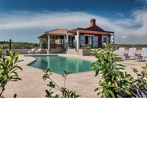 Astonishing Pool Villa in Pomer Immersed in an Olive Orchard
