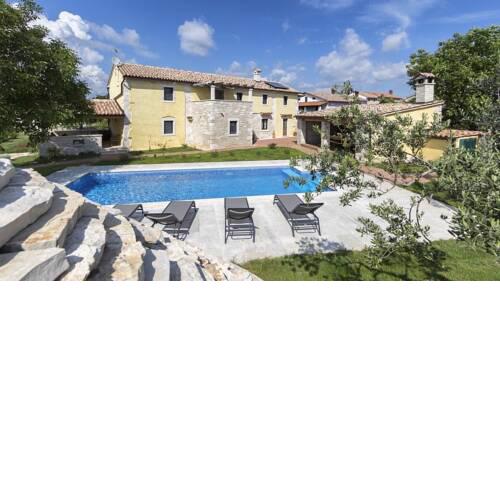 Authentic Istrian Villa Ive with a swimming pool