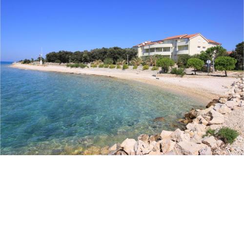 Awesome apartment in Mandre with Sauna and 1 Bedrooms