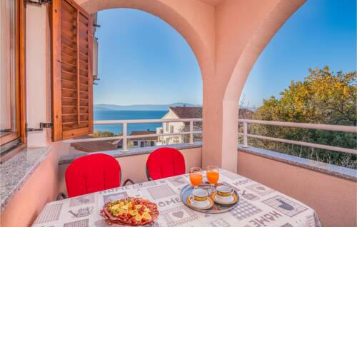 Awesome apartment in Njivice with WiFi and 2 Bedrooms
