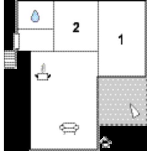Awesome apartment in Vir with WiFi and 2 Bedrooms