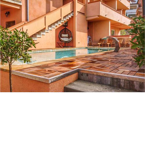 Beautiful apartment in Kampor with Outdoor swimming pool, WiFi and 3 Bedrooms