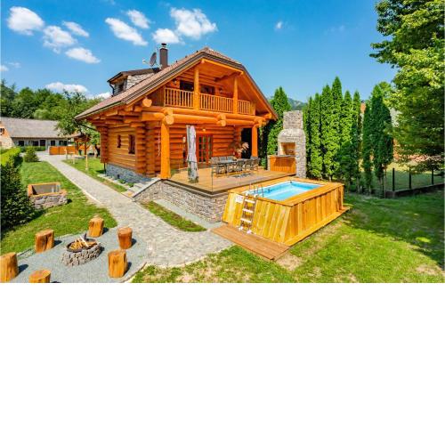 Beautiful home in Brod Na Kupi with Jacuzzi, Sauna and 3 Bedrooms