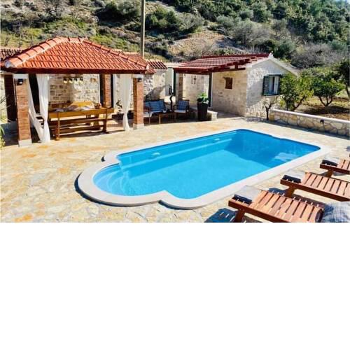 Beautiful home in Postira with Outdoor swimming pool, WiFi and 2 Bedrooms