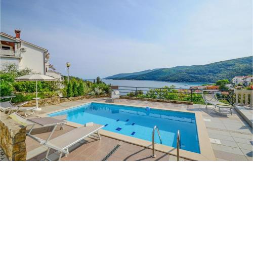 Beautiful home in Rabac with Outdoor swimming pool and 4 Bedrooms