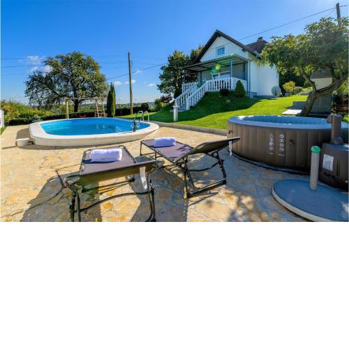 Beautiful home in Radovan with Outdoor swimming pool, WiFi and 2 Bedrooms