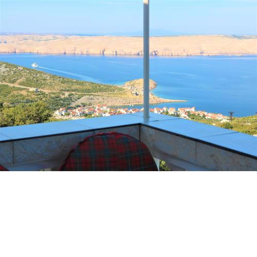 Beautiful panoramic sea view house above Stinica
