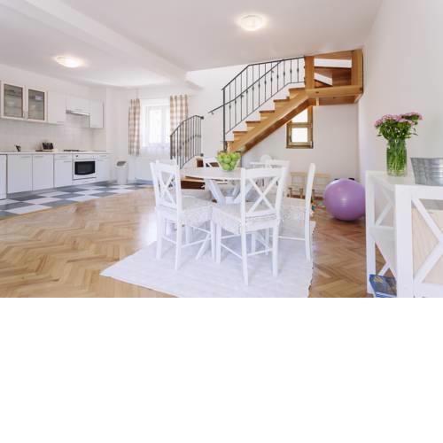 Country house on the water mill