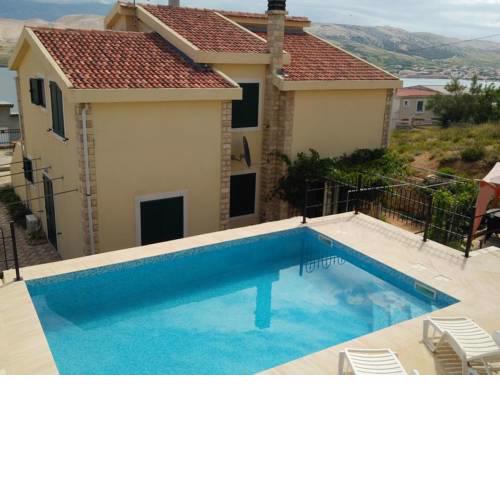 Family friendly apartments with a swimming pool Pag - 12795