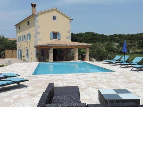 Family friendly house with a swimming pool Bajcici, Krk - 19307